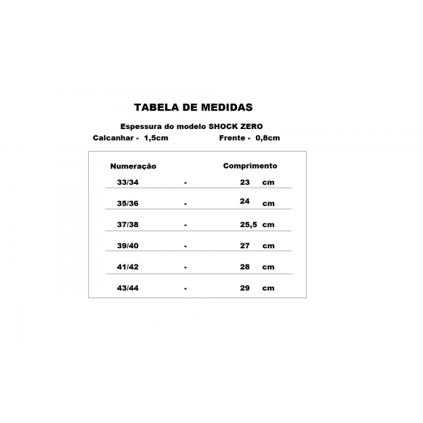 Palmilha 7Flex Work Comfort Shock